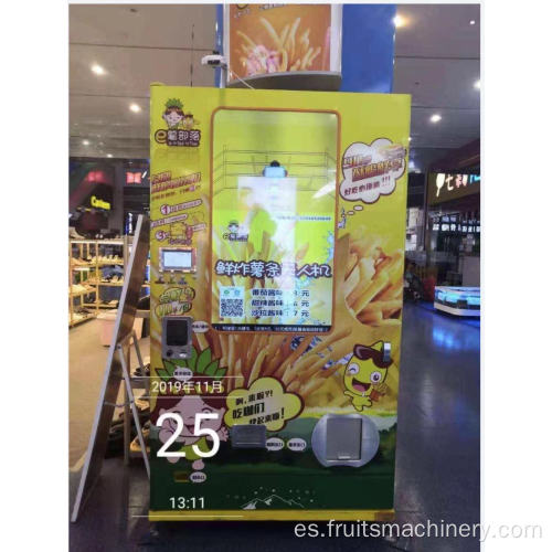 Máquina expendedora de papas fritas automáticas